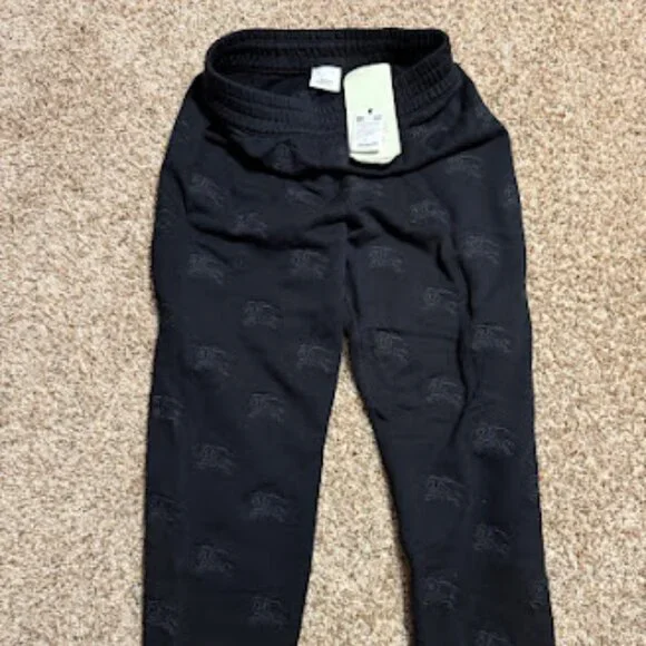 Burberry Embroidered Sweatpants